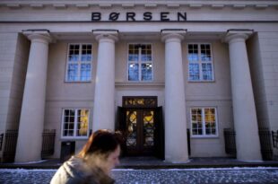 Norway stocks lower at close of trade; Oslo OBX down 0.40%