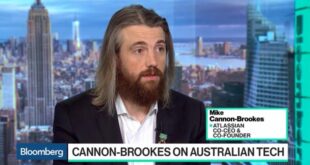 Atlassian CEO Cannon-Brookes sells over .2 million in company stock