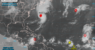 A tropical depression might form in the Caribbean next week, hurricane center says