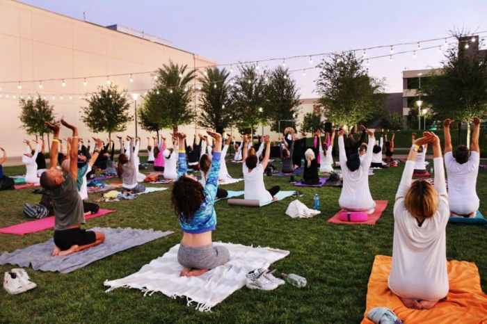 Yoga 4 A Cause Returns to Downtown Summerlin