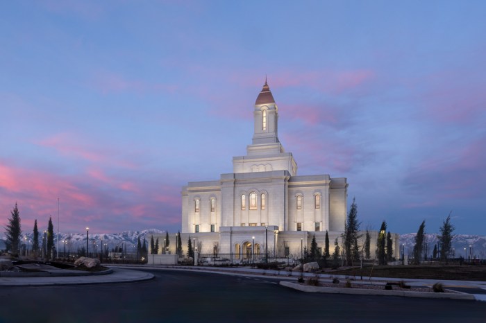 LDS Church to open Deseret Peak Temple for open house