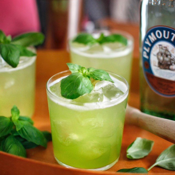Basil Smash Is The 4-Ingredient Herby Cocktail That's Too Easy Not To Make
