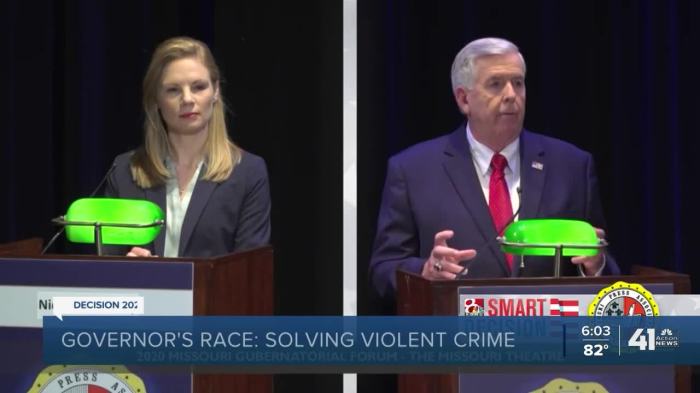 Abortion rights, minimum wage hike divide Quade and Kehoe in Missouri gubernatorial debate