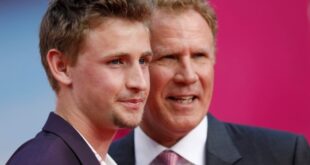 Watch Will Ferrell’s Sons Adorably Rescue Their Dad from a Wardrobe Mishap on the “Will & Harper” Red Carpet