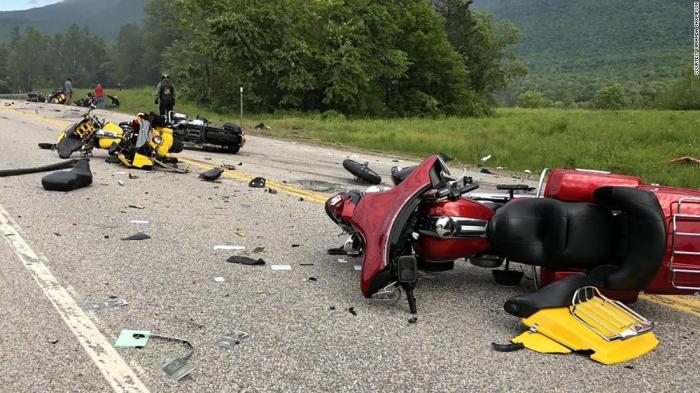 Motorcyclist dies in crash with U-turning SUV, police