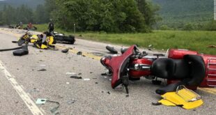 Motorcyclist dies in crash with U-turning SUV, police