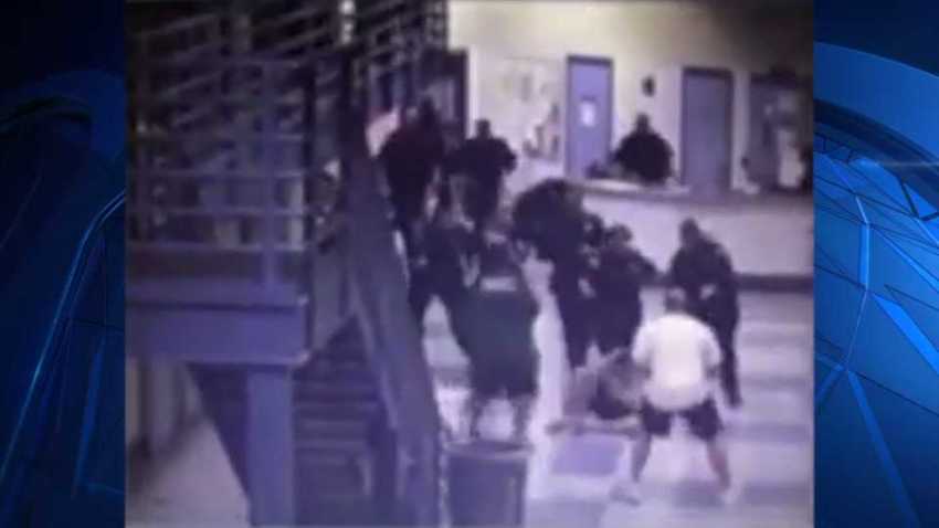 ‘Shocks the conscience’: Video shows inmates brutally attacking Souza Baranowski Correction officers