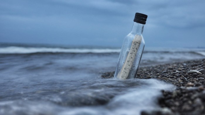 200-year-old message in a bottle found in France