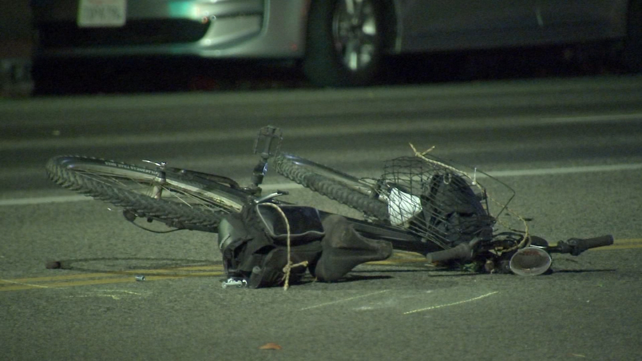 Cyclist dies after being hit by two vehicles in L.A. Police search for drivers who fled the scene