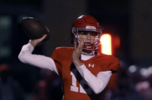 BA QB, Tennessee recruit George MacIntyre connects with Kesean Bowman for a 21-yard TD