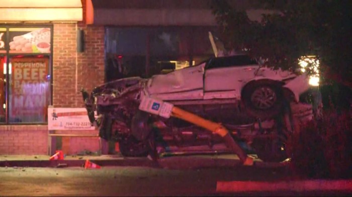 1 killed, 2 critically injured after car crashes into building, Gastonia police say