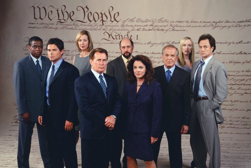 Aaron Sorkin Calls Biden's Exit from Presidential Race a '“West Wing'” Moment at White House Event