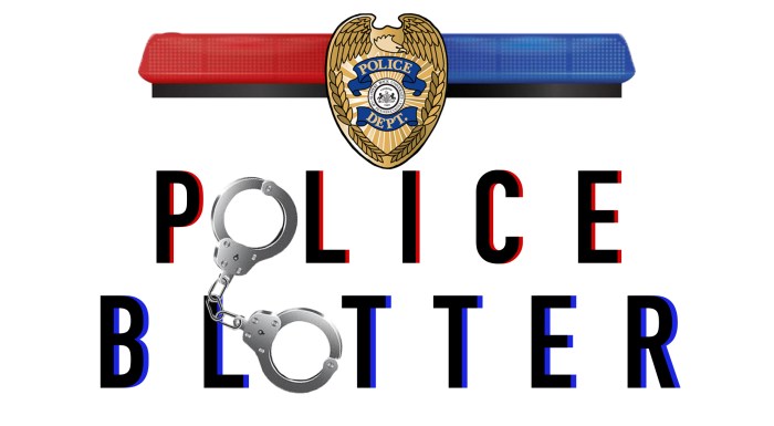 Police Blotter: September 21, 2024