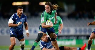 Highlanders Blues rugby match results