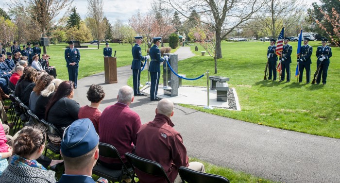 Fairchild Air Force Base airmen conduct 24-hour vigil march to honor POW, MIA veterans