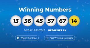 Mega Millions numbers for Friday, Sept. 20, a  million jackpot