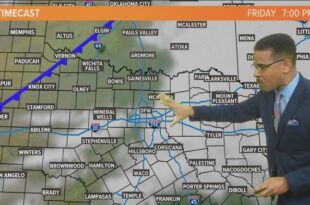 Could our rainless streak end this weekend?