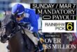 Mandatory Payout Of Rainbow 6 Pool Sunday At Gulfstream Park