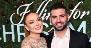 Lindsay Lohan's Rare Photo With Husband Bader Shammas Is Delectable