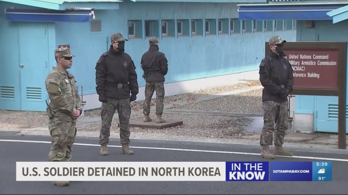 US soldier who fled to North Korea sentenced to one year in confinement and dishonorable discharge