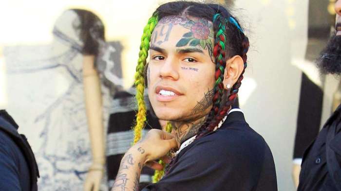 Rapper Tekashi 6ix9ine hit with lawsuit alleging revenge porn, assault, abuse