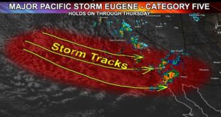 Severe thunderstorms push through Southern California before warmer weekend