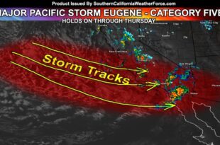 Severe thunderstorms push through Southern California before warmer weekend