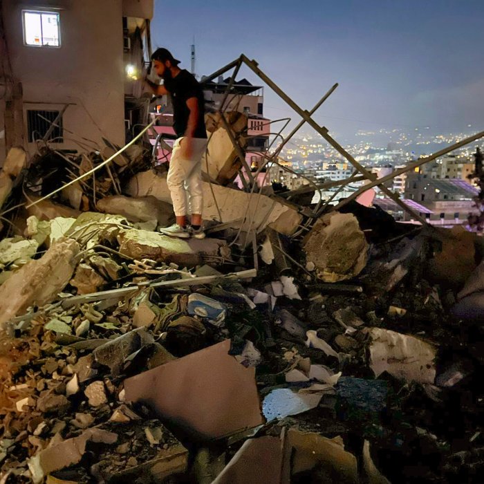 Rare Israeli airstrike in Beirut kills Hezbollah commander and more than a dozen others