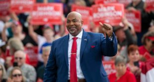 Trump backed Robinson in N.C. The scandal-plagued Republican could hurt him there now.