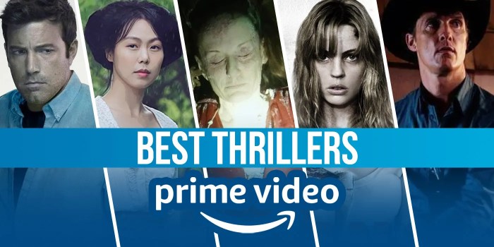 The best thrillers on Amazon Prime Video right now