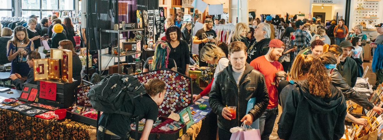 Punk rock market flea capitol hill goodbye seattle chance value village say last chs capitolhillseattle Punk Rock Flea Market kicks off in Seattle